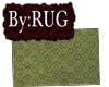 Green rug