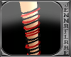 [D2F]Blk-Red Bracelets R