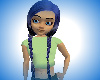 lura blue braides