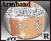 aYY-Cross Diam Armband R