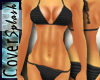 black bikini