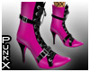 PX Ankle Boots Pink