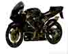 Blk & Gold Gucci Bike