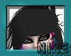 *C*black emo scene hair