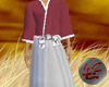 Samurai Outfit Pink&Whi