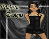 (MD) Black Velvet LBD