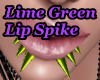 Lime Green Lip Spike