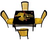 Gold Wolves Club Table