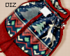 !!D Xmas Pouch Maroon
