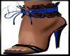 TA`Sexy Blue Lace Heels