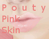 Pale Pouty Pink Lips 