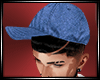 LS~DENIM CAP BLUE
