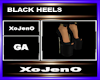 BLACK HEELS