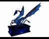 Blue dragon statue