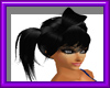 (sm)black bow hairstyle