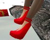 Xmas Red Platform Shoes