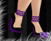 [DH]Purple strapped heel