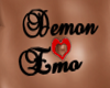 Demone Emo Tattoo