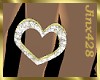 Diamond Heart (F) Gold