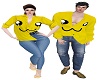 MY Emoji Yellow Top - M