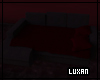 L|| Dark Red Sofa-Bed