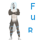 Metallic Blue Furkini M
