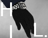H | Ahisamach wool glove