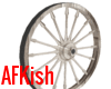 White Wagon Wheel