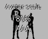 Avatar Scale 80%