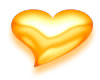 Sunfire Heart Sticker