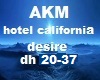 hotel california&desire