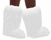 E* fur Boots /white