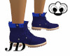 [JD]Dk Blue Boots