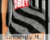 SML|Obey Dress xxl