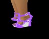 lilac&silver heels