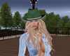 {W} Cowgirl Hat D Green