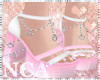 A♥ Pinku Charm shoes