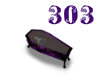 Purple Coffin Table