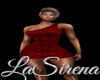 !LS Jeany Red Dress