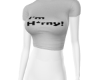 SC "I'm H*rny" Croptop