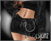 [BGD]Leather Chain Skirt