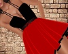 Black-Red Dress