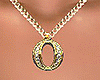O Letter Necklace (gold)