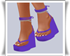 Elsa Purple Heels