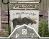 Rustic Moose Yard Flag