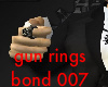 gun rings bond 007