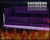 Neon Purple Couch -KS