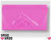 ¥. $ Gun Clutch Pink