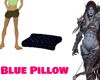 Blue Respect Pillow