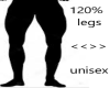 size legs 120%